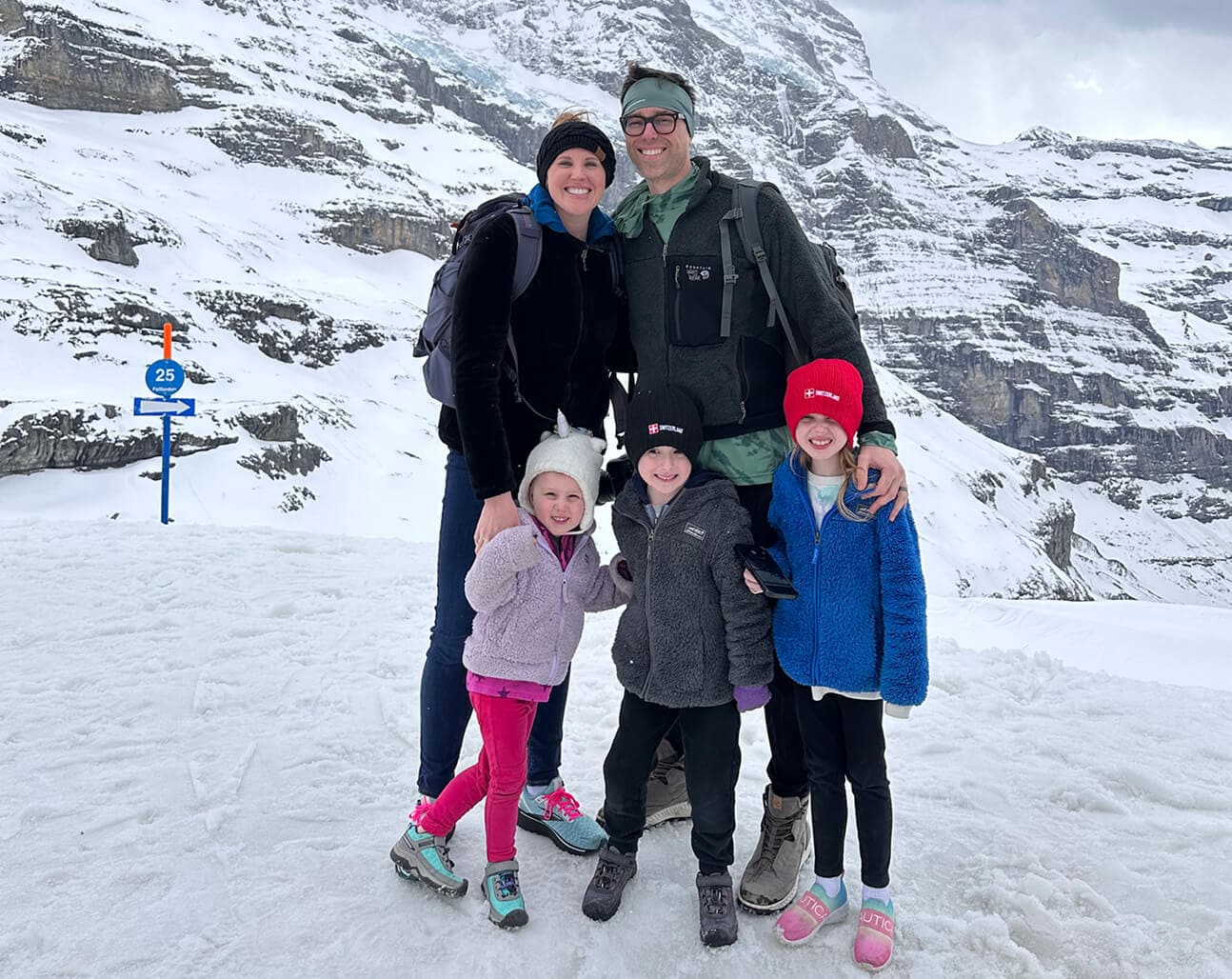 Dr. Erin Kopicki with her family.